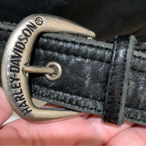 Rare Find VTG Harley Davidson Hand-Painted Insulated Leather Jacket, Size 48R - Picture 14 of 16